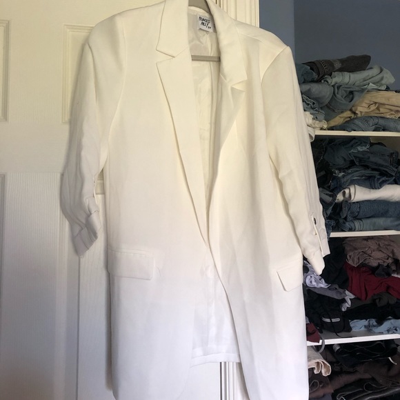 Princess Polly White Blazer - Picture 2 of 4